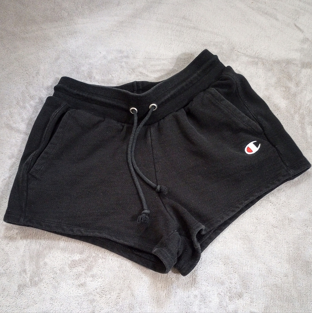 Women's Vintage Champion Reverse Weave Track Shorts Gym Shorts M